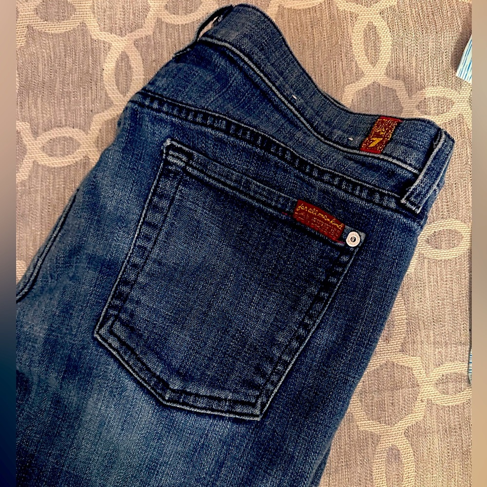 Women’s sevens for all mankind !! Size 30 skinny leg